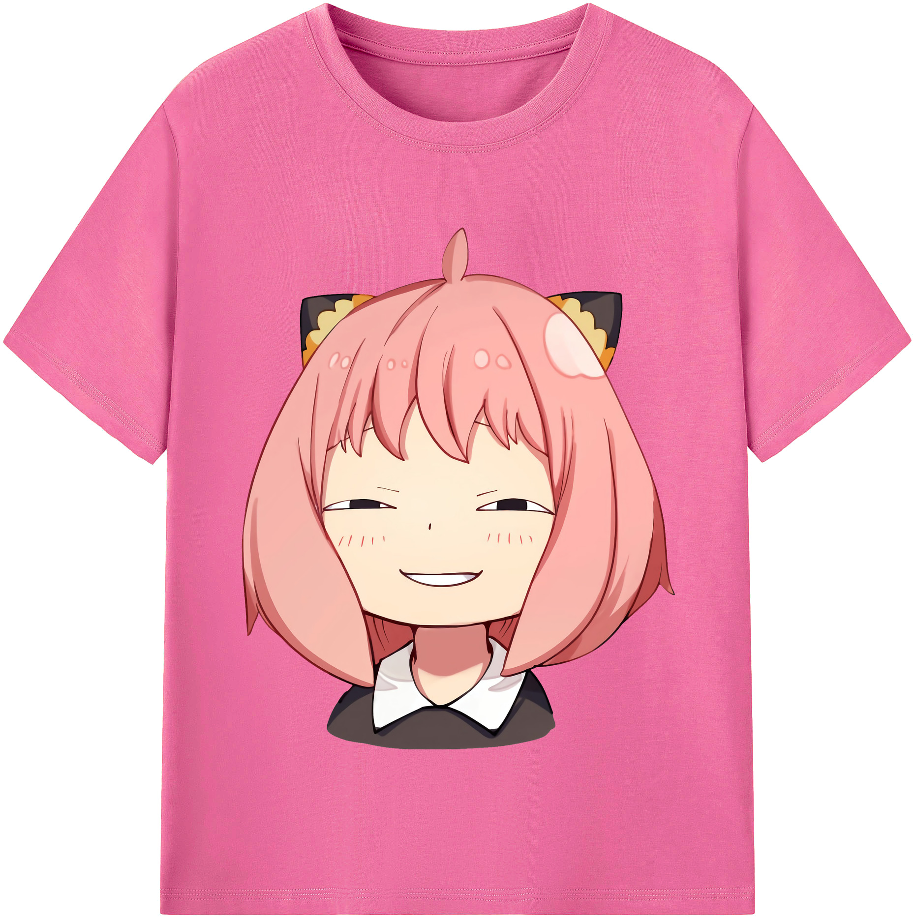（画像用） SPY×FAMILY间谍家家酒 レディースカジュアルプリントTシャツ（綿100％）